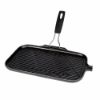 Bild von Steakgrillpfanne rechteckig, Schwarz