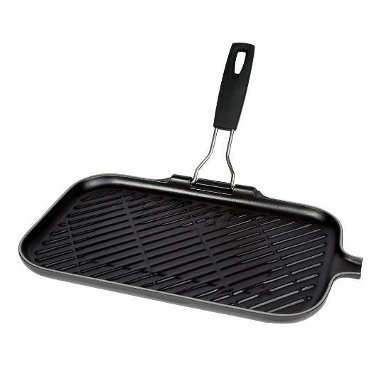 Bild von Steakgrillpfanne rechteckig, Schwarz