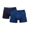 Bild von Boxershorts "Stripe" 2er Pack M, blue