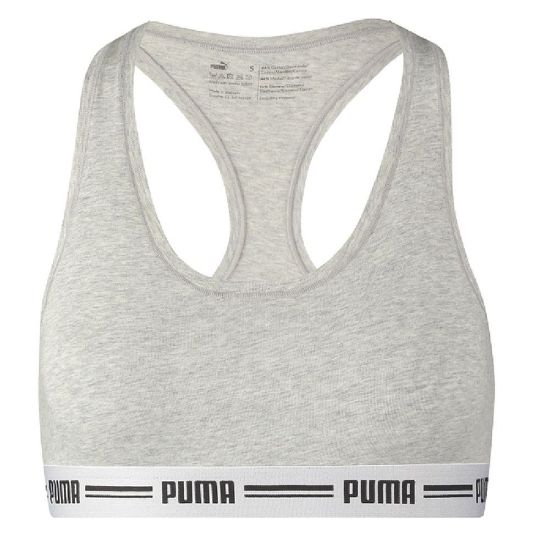 Bild von Sport-BH Iconic Racer Bra S grey melagne