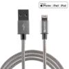 Bild von USB auf Lightning Datenkabel 2m, Grau