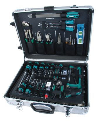 Bild von Alu-Werkzeugtrolley, 159-tlg. 