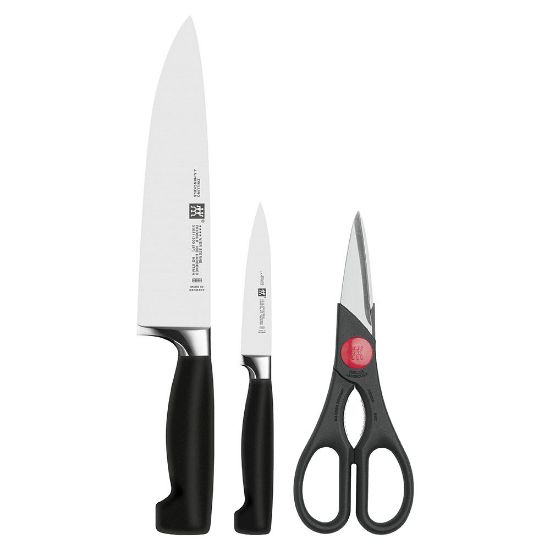 Bild von Messerset "Vier Sterne"