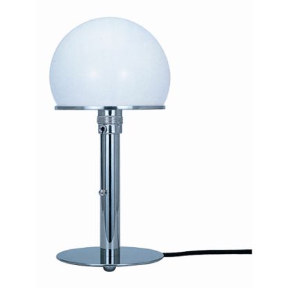 Bild von Wagenfeld Tischleuchte mit Metalfuss