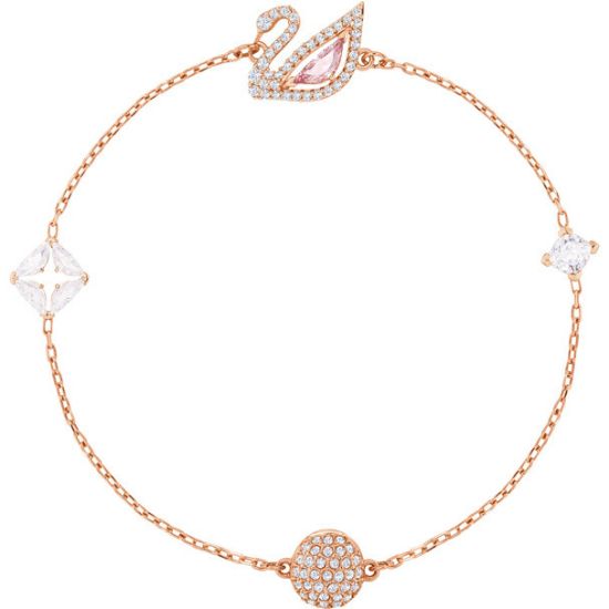 Bild von Armband "Dazzling Swan", M, rosé