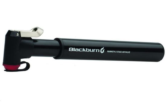 Bild von Fahrrad-Pumpe "Mammoth 2Stage Anyvalve", schwarz