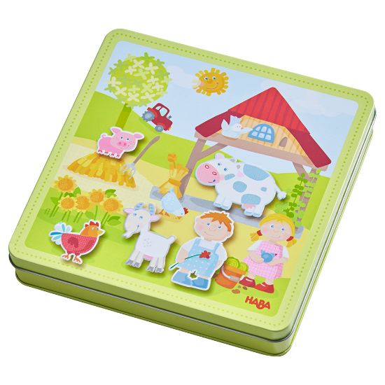 Bild von Magnetspiel-Box "Peters und Paulines Bauernhof"