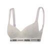 Bild von Soft-BH "ICONIC PADDED TOP", 1er Pack, grey melange, XS