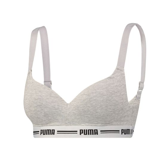 Bild von Soft-BH "ICONIC PADDED TOP", 1er Pack, grey melange, XS