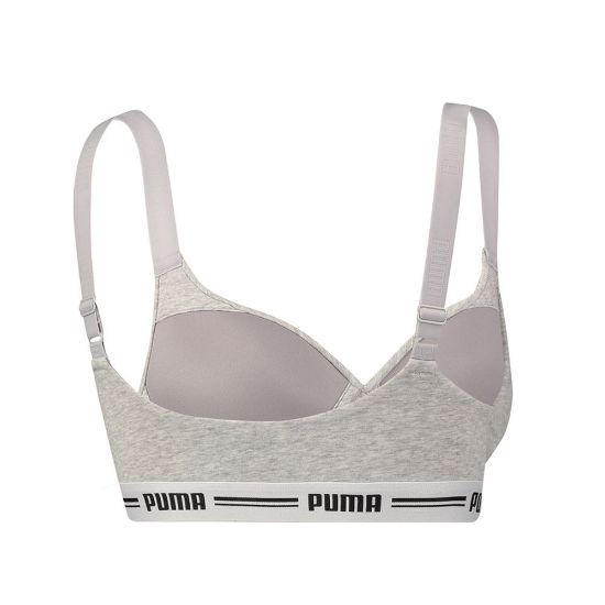 Bild von Soft-BH "ICONIC PADDED TOP", 1er Pack, grey melange, L