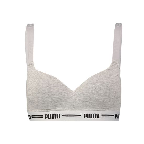 Bild von Soft-BH "ICONIC PADDED TOP", 1er Pack, grey melange, XL