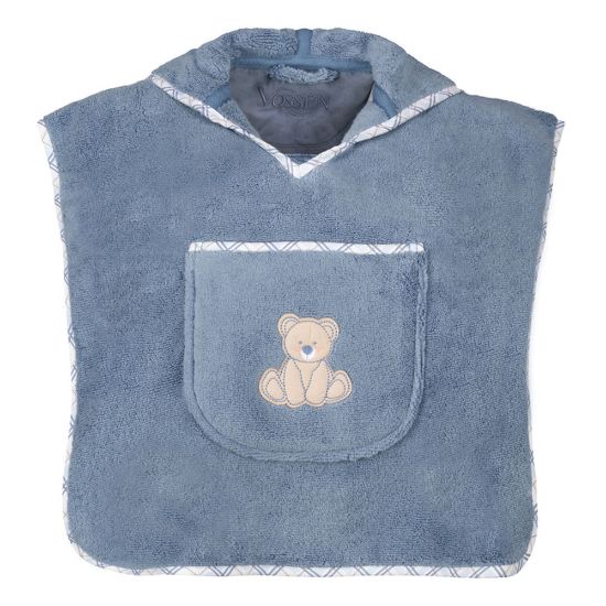 Bild von Kinderponcho "Teddy", smoke blue