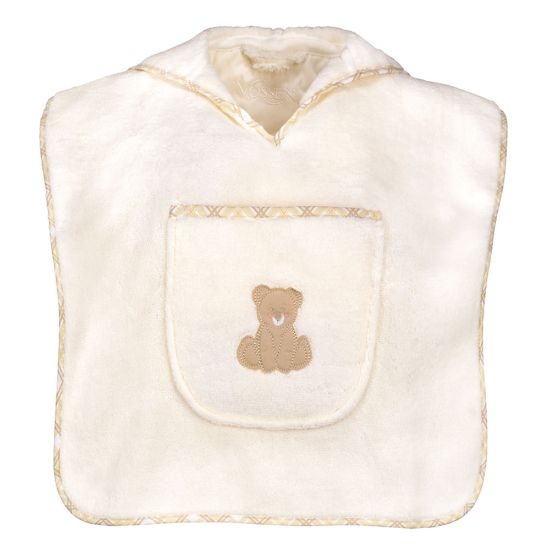 Bild von Kinderponcho "Teddy", ivory