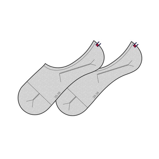 Bild von Socken "FOOTIE", 2er Pack, middle grey melange, 39/42