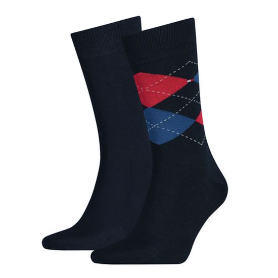 Bild von Socken "SOCK CHECK", 2er Pack, tommy original, 39/42
