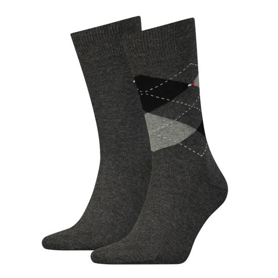 Bild von Socken "SOCK CHECK", 2er Pack, anthracite, 39/42
