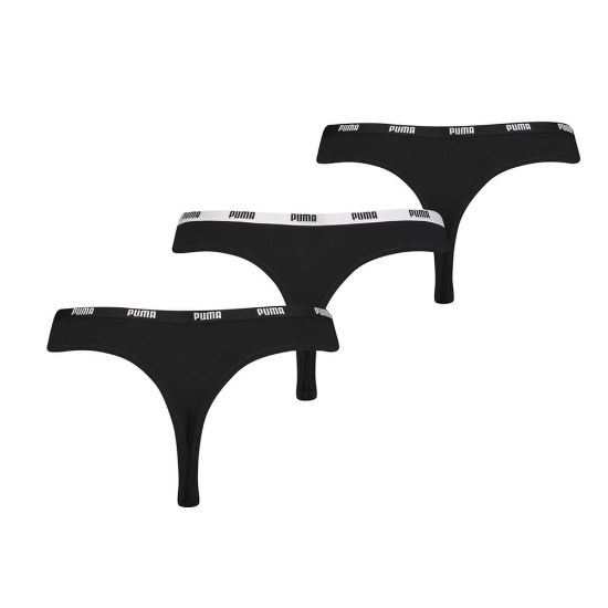 Bild von Unterwäsche "STRING", 3er Pack, Black, S