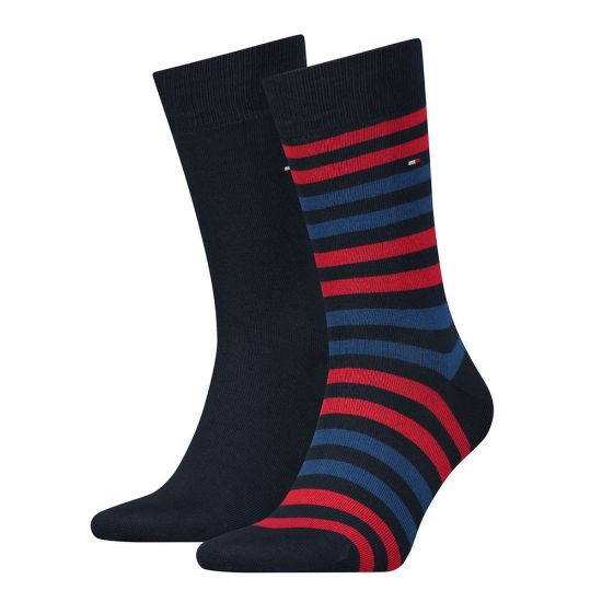 Bild von Socken "DUO STRIPE", 2er Pack, tommy original, 43/46