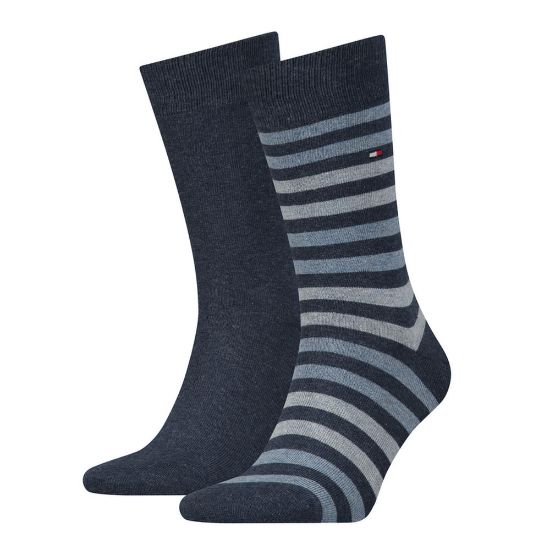 Bild von Socken "DUO STRIPE", 2er Pack, Jeans, 43/46