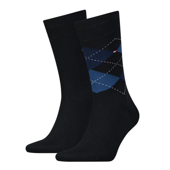 Bild von Socken "SOCK CHECK", 2er Pack, tommy blue, 39/42