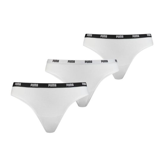 Bild von Unterwäsche "STRING", 3er Pack, White, XS
