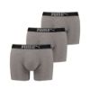 Bild von Boxershort "LIFESTYLE SUEDED", 3er Pack, grey melange, L