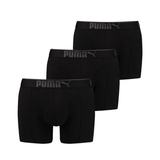 Bild von Boxershort "LIFESTYLE SUEDED", 3er Pack, Black, L