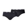 Bild von Unterwäsche "MICROFIBER HIPSTER", 2er Pack, Black, XS