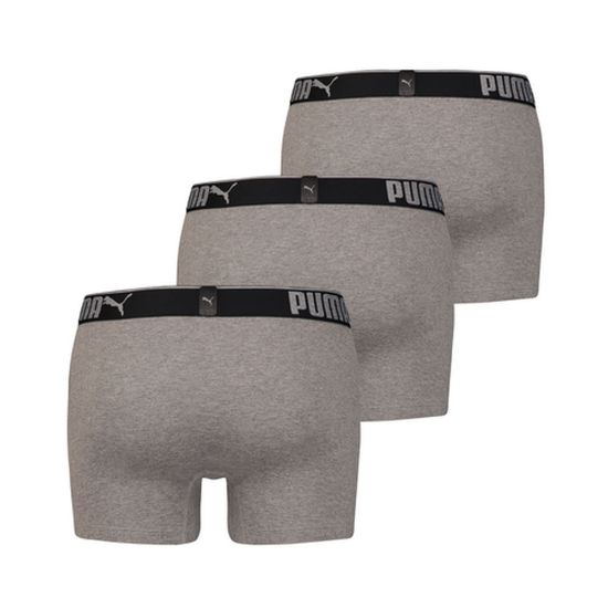 Bild von Boxershort "LIFESTYLE SUEDED", 3er Pack, grey melange, XXL