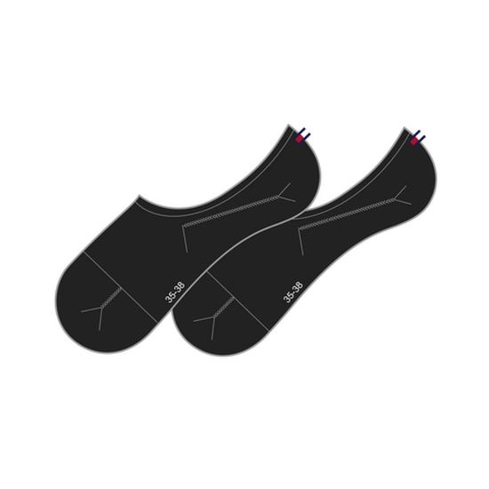 Bild von Socken "FOOTIE", 2er Pack, black, 35/38