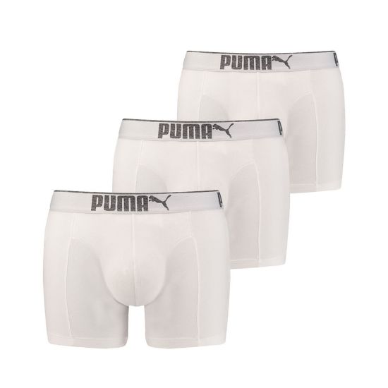 Bild von Boxershort "LIFESTYLE SUEDED", 3er Pack, White, S