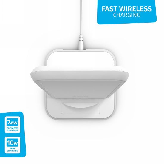 Bild von Induktive Ladestation "Qi 10W", Weiß