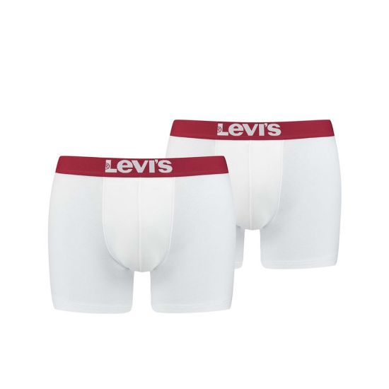 Bild von Boxershorts 2er-Pack "Solid Basic", XL, weiß