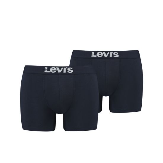 Bild von Boxershorts 2er-Pack "Solid Basic", M, navy