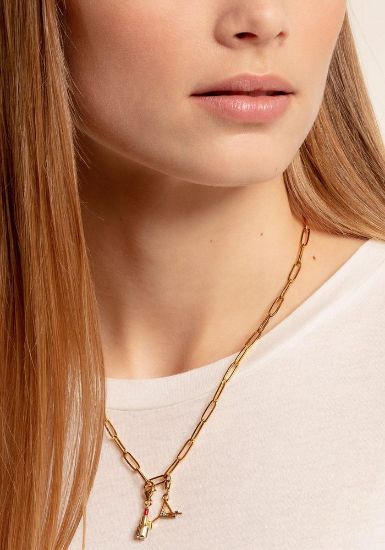 Bild von Charm-Anhänger "Roter Lippenstift"