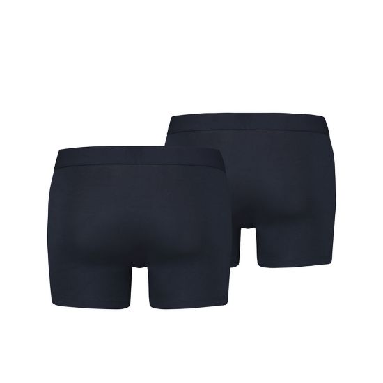 Bild von Boxershorts 2er-Pack "Solid Basic", XXL, navy