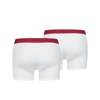 Bild von Boxershorts 2er-Pack "Solid Basic", S, weiß