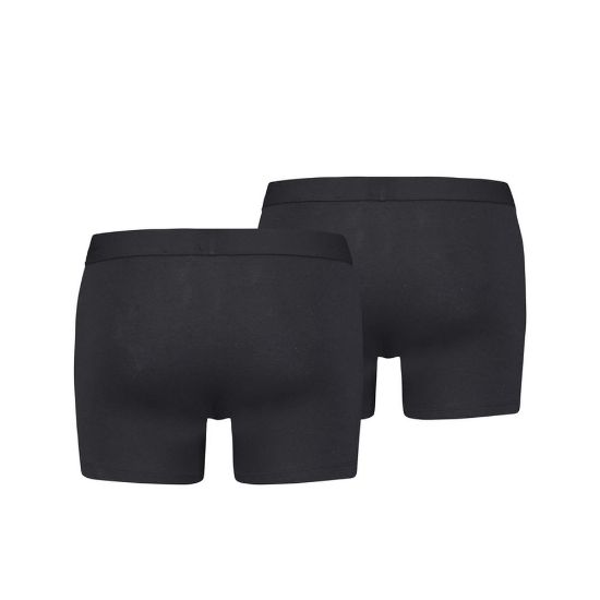 Bild von Boxershorts 2er-Pack "Solid Basic", XL, jet black