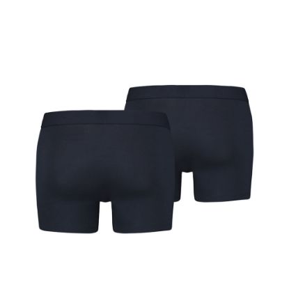 Bild von Boxershorts 2er-Pack "Solid Basic", L, navy