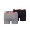 Bild von Boxershorts mit Sportswear Logo 2er-Pack, XL, black / grey melange