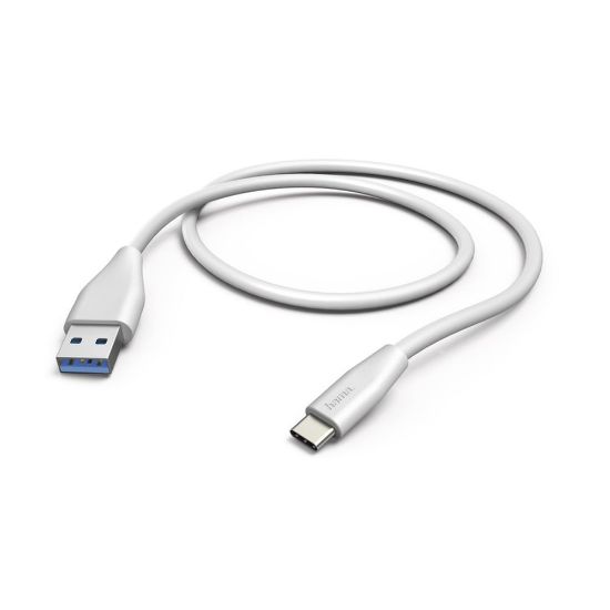 Bild von Lade-/Datenkabel, USB Type-C - USB-3.1-A-Stecker, 1,5 m, Schwarz