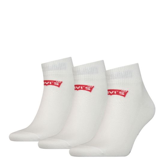 Bild von LEVIS MID CUT BATWING LOGO 3er Pack, White, 39/42
