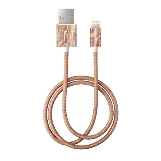 Bild von Lightning-Kabel 1m, Golden Blush Marble