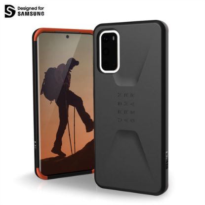 Bild von Handyhülle "Gear Civilian Case" für Samsung Galaxy S20, schwarz